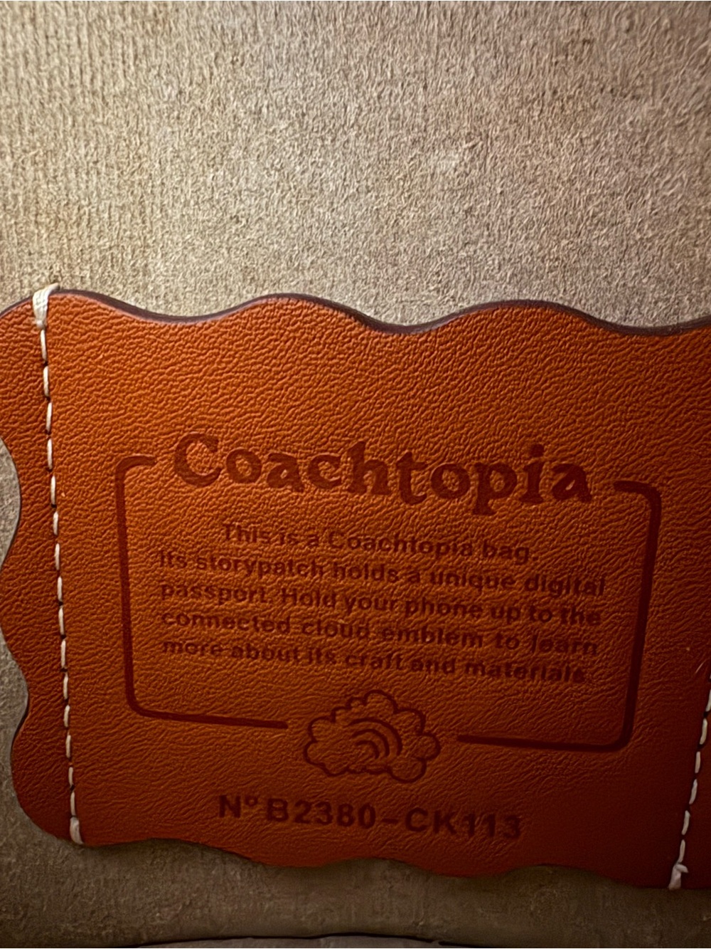 Coach Coachtopia Wavy Dinky bag NWT - Picture 9 of 12